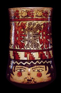 Jarra cilíndrica, estilo Late Nazca (cerâmica)